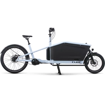 Cube Cargo Sport Hybrid 500 - elektromos cargo kerékpár - szürke/fekete
